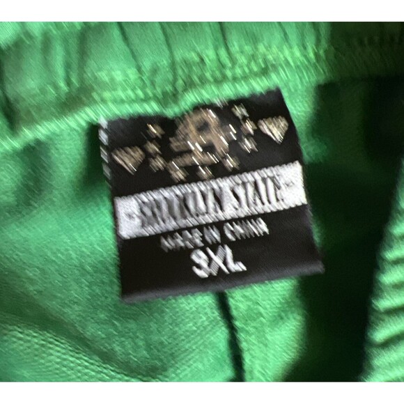 Brooklyn State Men’s Shorts Green Money Print Sz 3XL Outdoor Pocket Drowstring - Picture 10 of 11